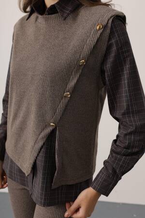 Asymmetric Suit With Plaid Shirt - Brand: Reyon - Women & Kids, Baby Clothes Wholesale - Globality Store