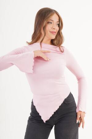 Blouse With Bell Sleeves And Boat Neck - Brand: Lustrin - Women & Kids, Baby Clothes Wholesale - Globality Store