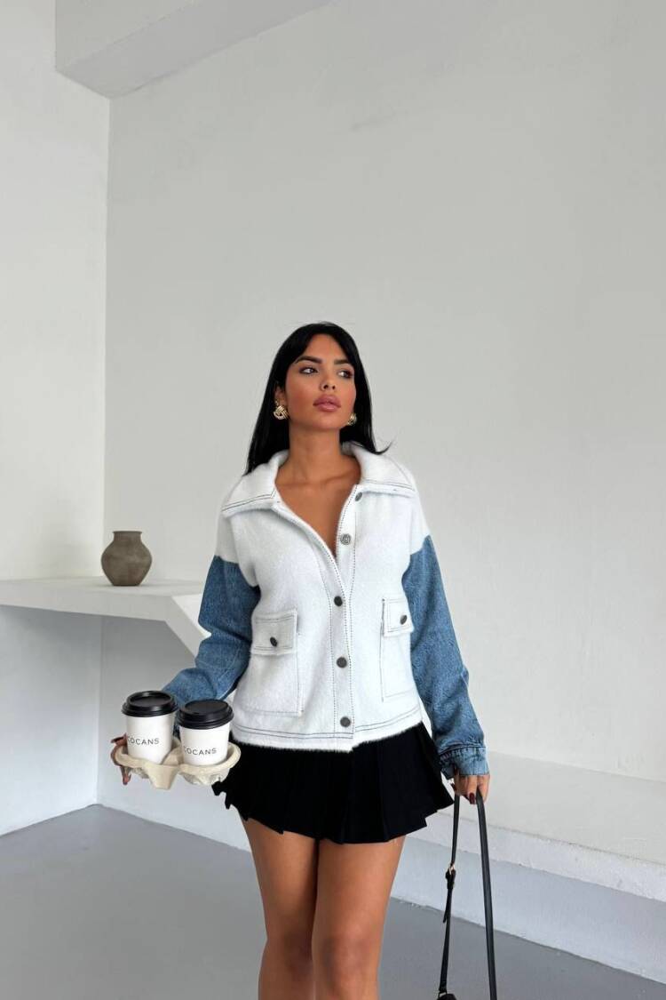 Casual Overshirt Jacket With Flap Pockets - Brand: My Jest Fashion - Women & Kids, Baby Clothes Wholesale - Globality Store