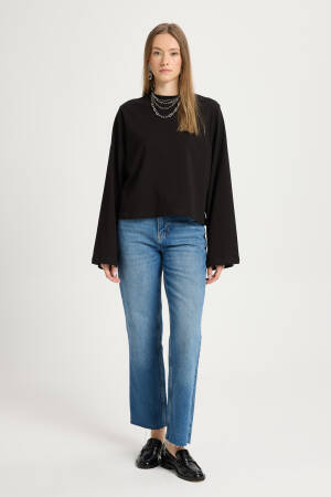 Black Casual Oversized Fit Shirt - Brand: First Angels - Women & Kids, Baby Clothes Wholesale - Globality Store