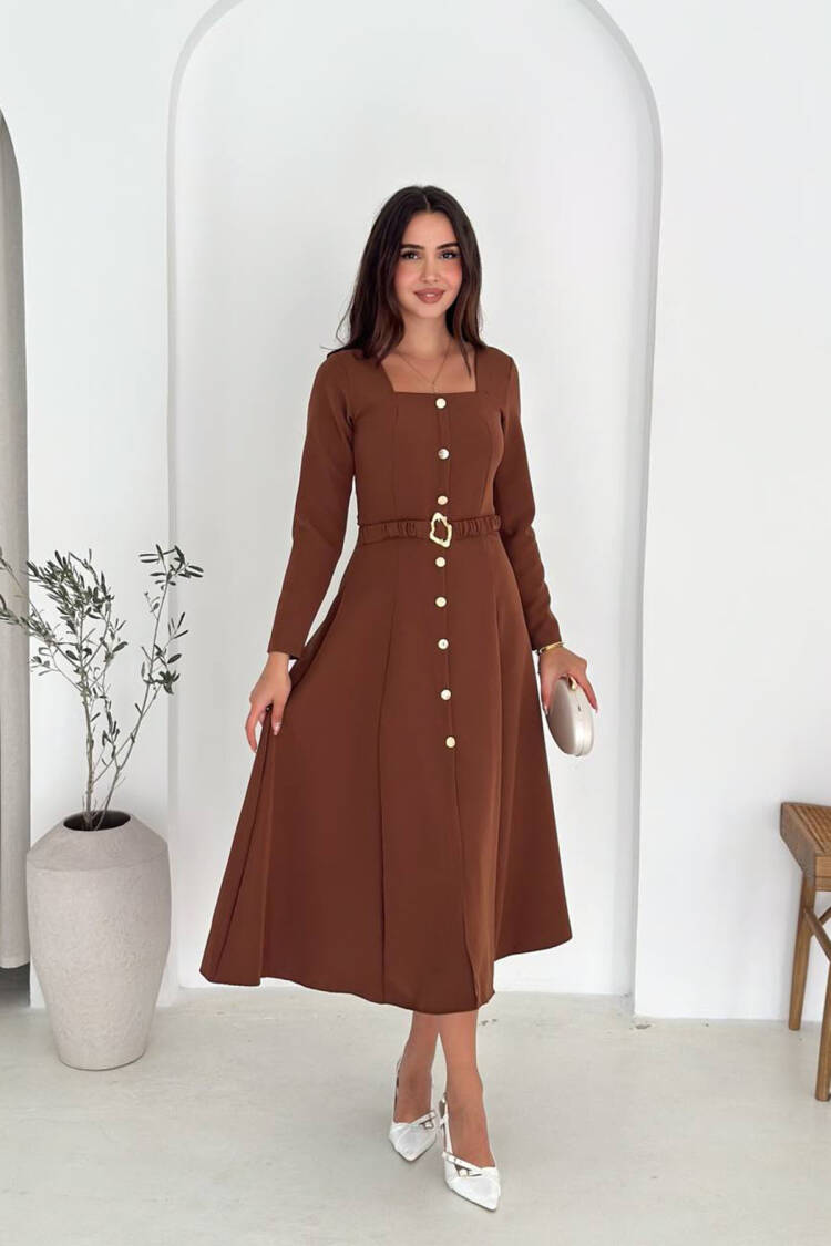 Elegant Fit And Flare Dress