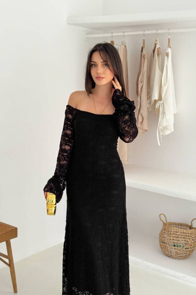 Elegant Floral Ruffle Sleeve Slip Dress
