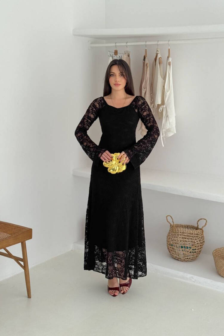 Elegant Floral Ruffle Sleeve Slip Dress