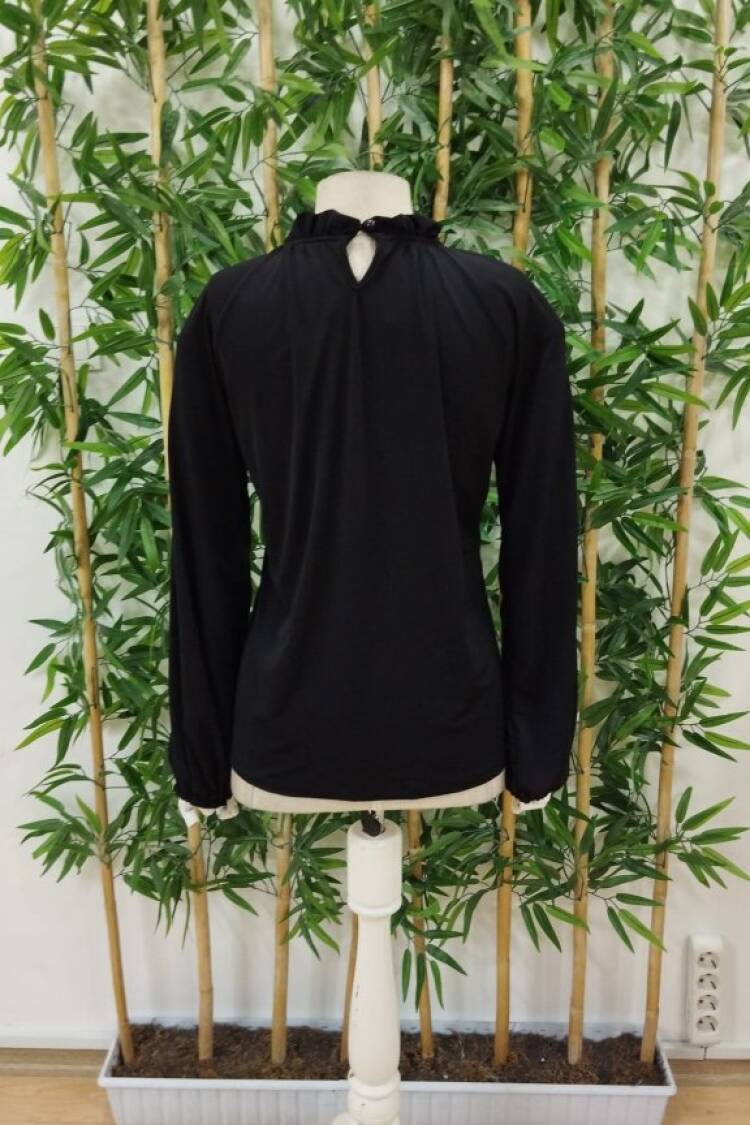 Glamorous Blouse With Balloon Sleeves