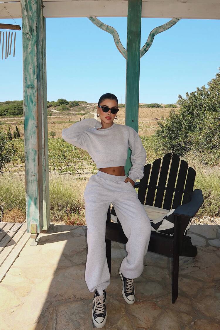 Oversized Fit Sport Casual Tracksuit
