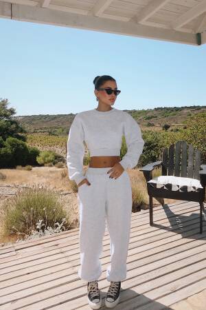 Oversized Fit Sport Casual Tracksuit - Brand: EYYO ATELIER - Women & Kids, Baby Clothes Wholesale - Globality Store