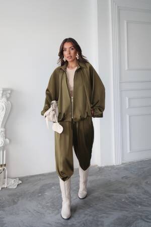Green Casual Streetwear Jogger Pants - Brand: Ello - Women & Kids, Baby Clothes Wholesale - Globality Store