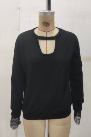 Black Sexy Elegant Casual Glam Blouse - Brand: Janes - Women & Kids, Baby Clothes Wholesale - Globality Store