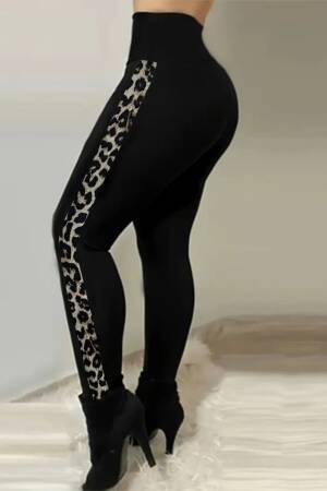 Leopard Print Sexy Casual Leggings - Brand: Janes - Women & Kids, Baby Clothes Wholesale - Globality Store
