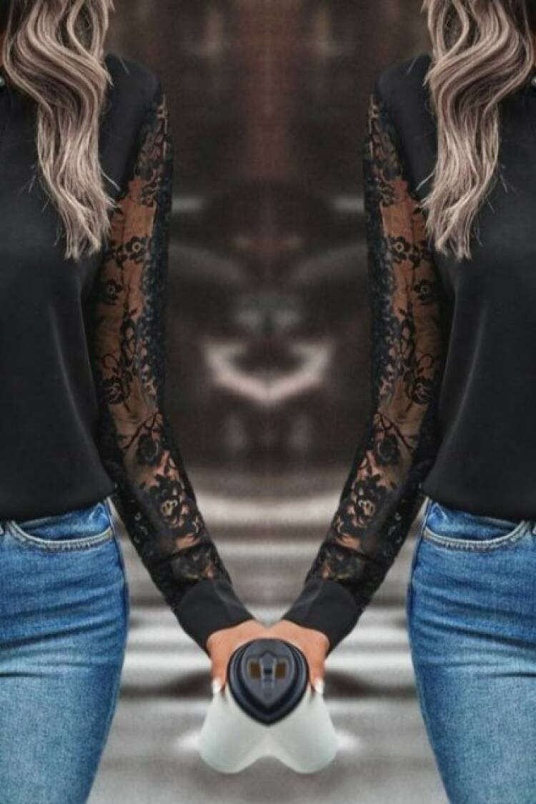 Elegant Floral Blouse