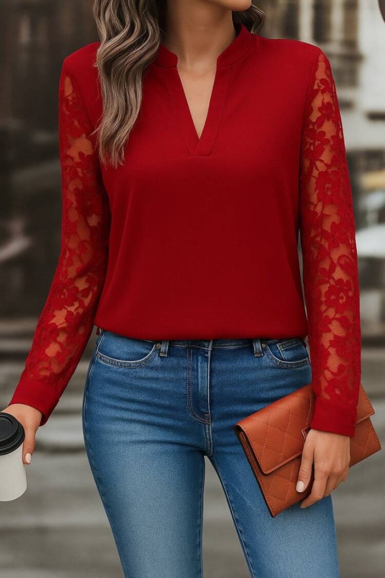 Elegant Formal Sexy Blouse