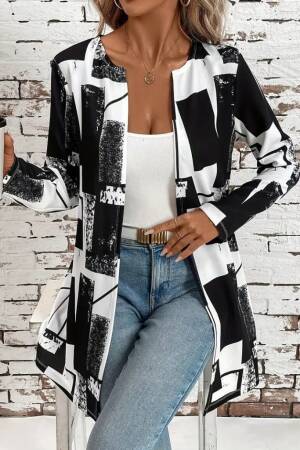 Black Color Block Overshirt Jacket - Brand: Janes - Women & Kids, Baby Clothes Wholesale - Globality Store