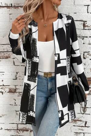 Black Color Block Overshirt Jacket - Brand: Janes - Women & Kids, Baby Clothes Wholesale - Globality Store