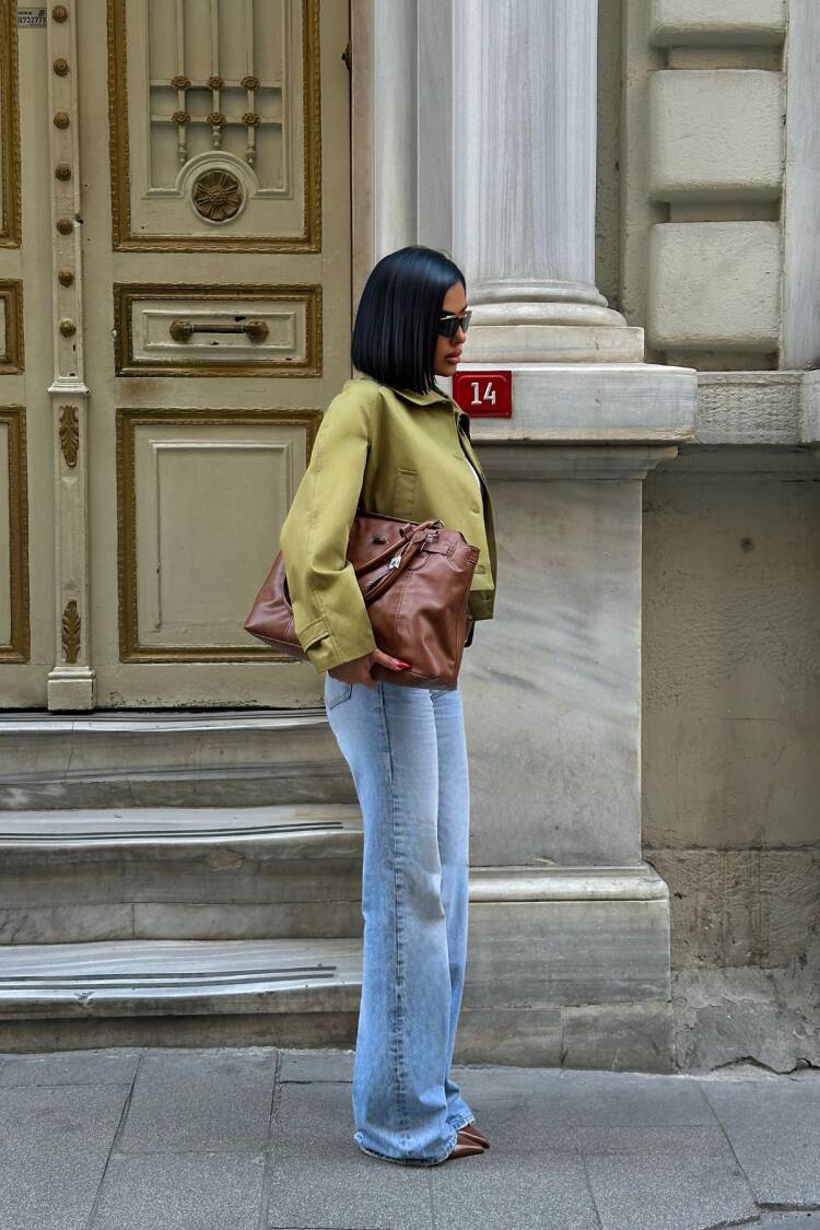 Crop Trench Coat