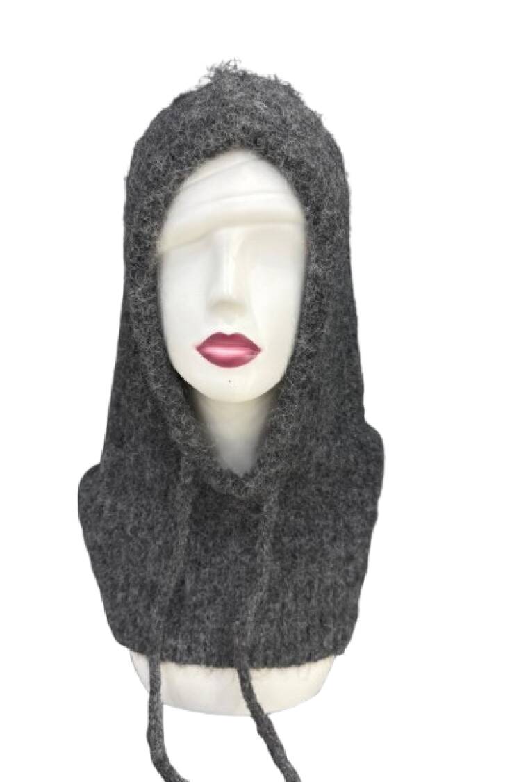 Grey Beret Casual Elegant Vintage Boho Retro
