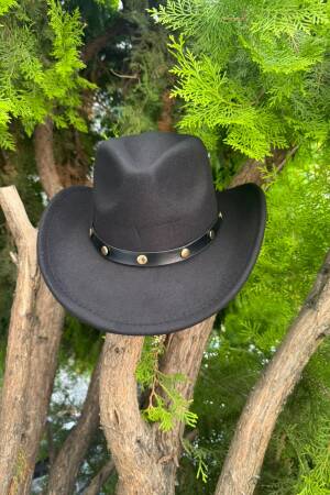 Black Western Casual Streetwear Hat - Brand: Axesoire - Women & Kids, Baby Clothes Wholesale - Globality Store