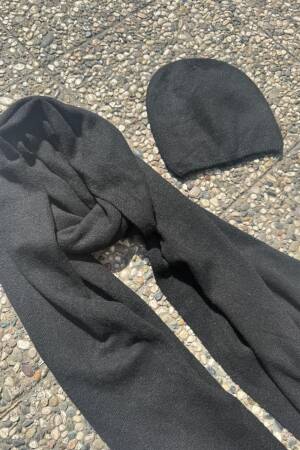Soft Textured Scarf And Beanie Set - Brand: Axesoire - Women & Kids, Baby Clothes Wholesale - Globality Store
