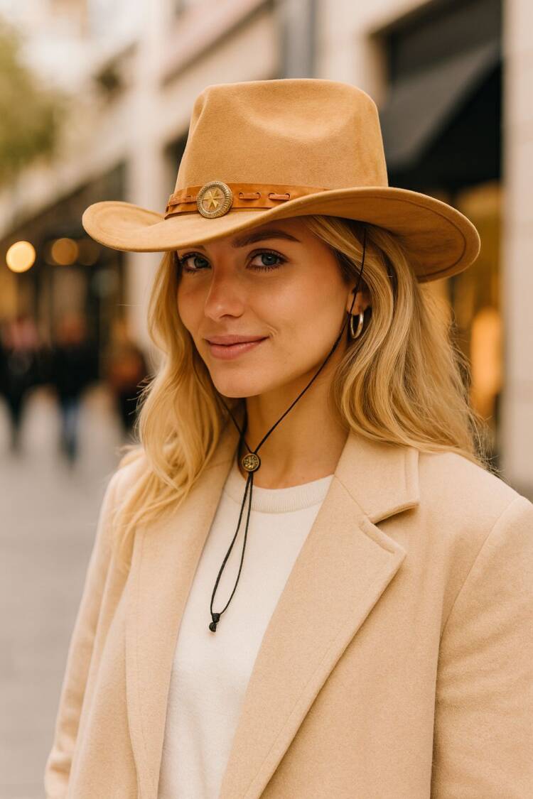 Western Casual Hat - Brand: Axesoire - Women & Kids, Baby Clothes Wholesale - Globality Store