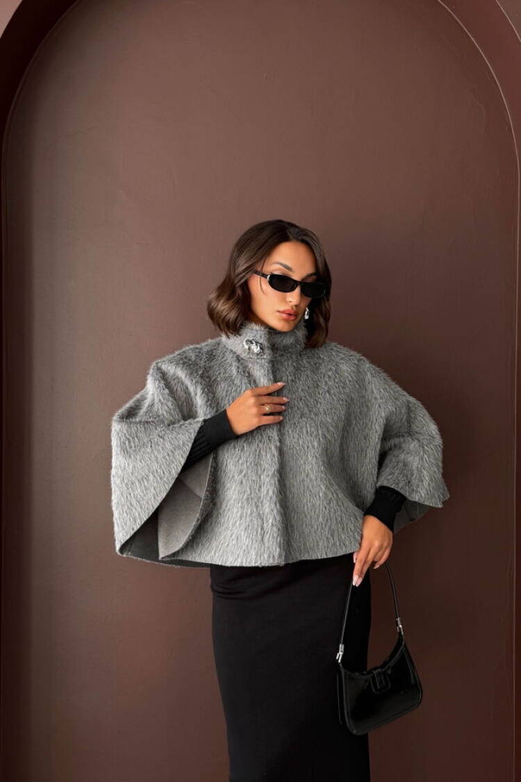 Elegant Oversized Overshirt Jacket