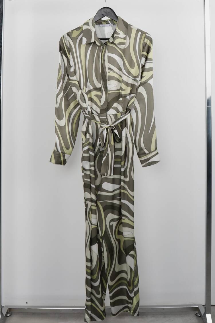 C01k52161001 Jumpsuit Satin - Brand: Cream Rouge - Women & Kids, Baby Clothes Wholesale - Globality Store