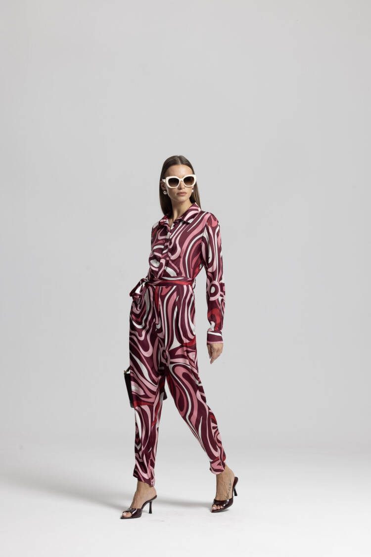 C01k52161001 Jumpsuit Satin