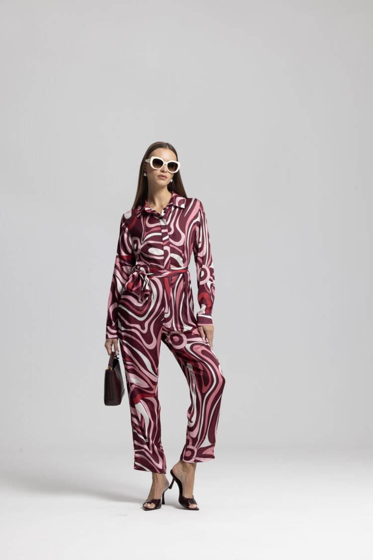 C01k52161001 Jumpsuit Satin