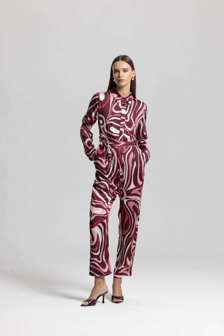 C01k52161001 Jumpsuit Satin