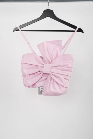C01k52126002 Crop Ribbon Detail - Brand: Cream Rouge - Women & Kids, Baby Clothes Wholesale - Globality Store