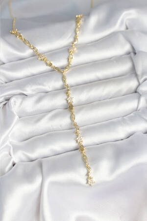 Brass Gold Color Women's Manifest Necklace - Brand: Ebijuteri - Women & Kids, Baby Clothes Wholesale - Globality Store