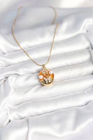 316l Steel Chain Butterfly Model Artistic Portrait Women Necklace - Brand: Ebijuteri - Women & Kids, Baby Clothes Wholesale - Globality Store