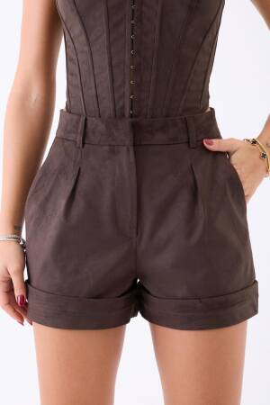 Elegant High Waist Bermuda Shorts - Brand: Fame - Women & Kids, Baby Clothes Wholesale - Globality Store