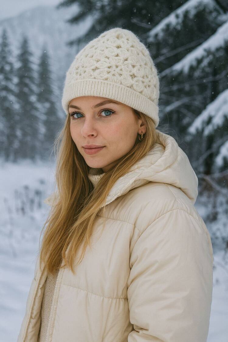 Beige Beret - Elegant Vintage Boho Style - Brand: Axesoire - Women & Kids, Baby Clothes Wholesale - Globality Store