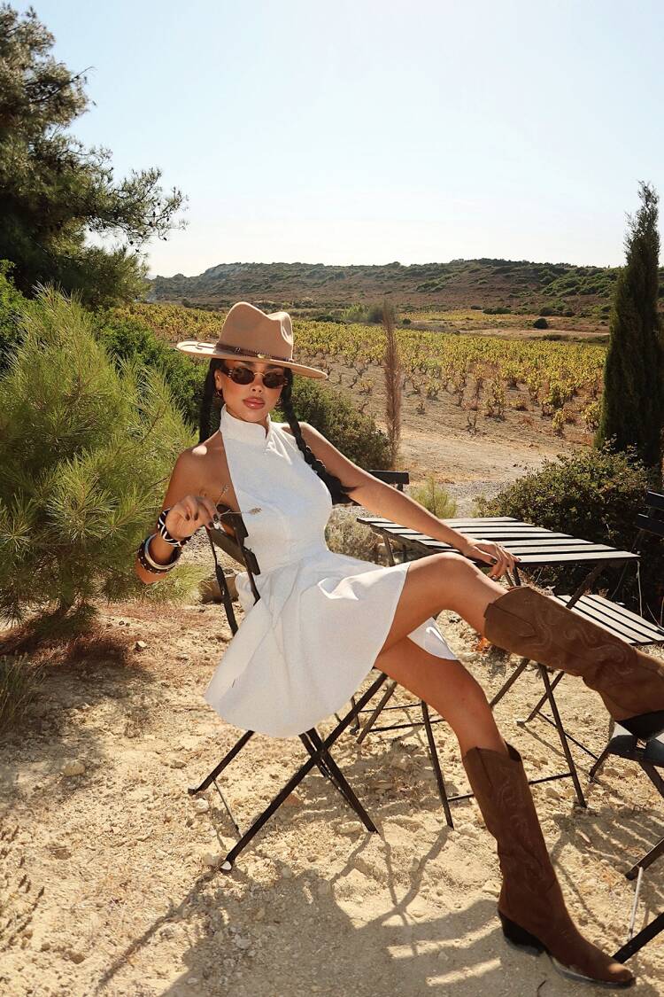 Fit And Flare Mini Dress - Brand: EYYO ATELIER - Women & Kids, Baby Clothes Wholesale - Globality Store