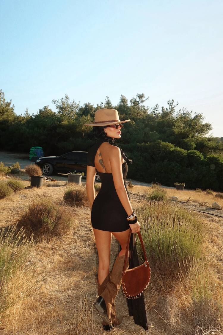 Robbyn Mini Tie-Down Dress