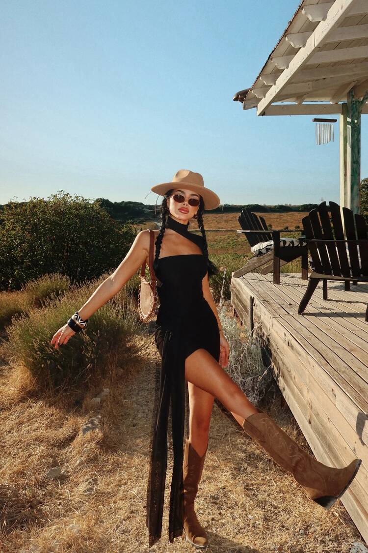 Robbyn Mini Tie-Down Dress