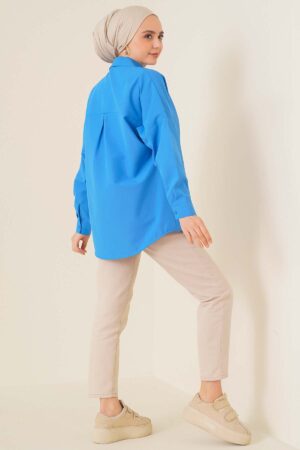 Shirt - Sax - Brand: Bigdart - Women & Kids, Baby Clothes Wholesale - Globality Store