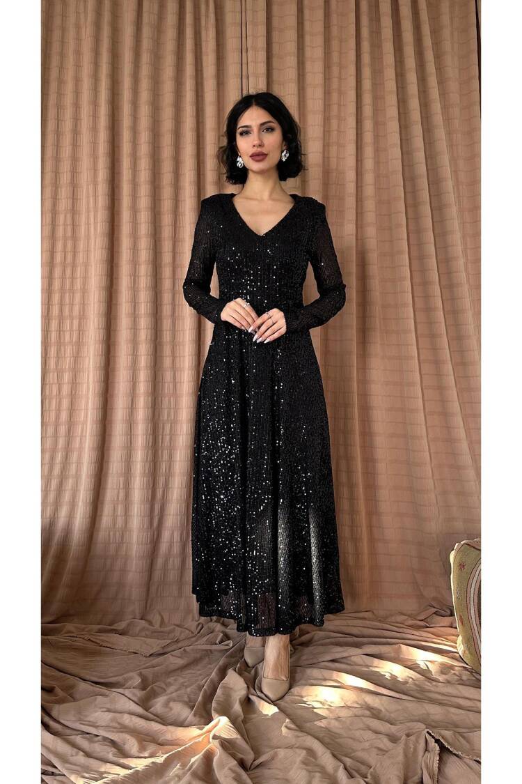 Backless Sequined Dress - Brand: Elisa - Women & Kids, Baby Clothes Wholesale - Globality Store