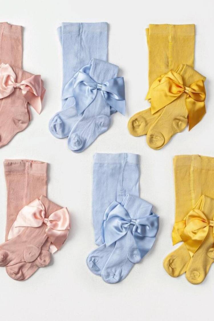 Underwear - Socks - Pajamas - Toptan 6'lı Bebek Külotlu Çorap 18-24M 1064-KKLT-041-23(18-24) - Brand: Defne - Women & Kids, Baby Clothes Wholesale - Globality Store