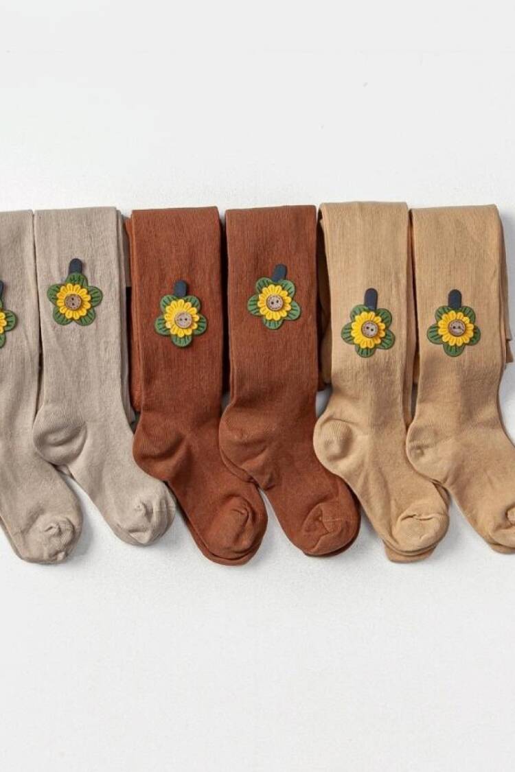 Girls' Socks & Underwear - Toptan 6'lı Kız Çocuk Külotlu Çorap 9Y 1064-CKLT-038-23(9) - Brand: Defne - Women & Kids, Baby Clothes Wholesale - Globality Store