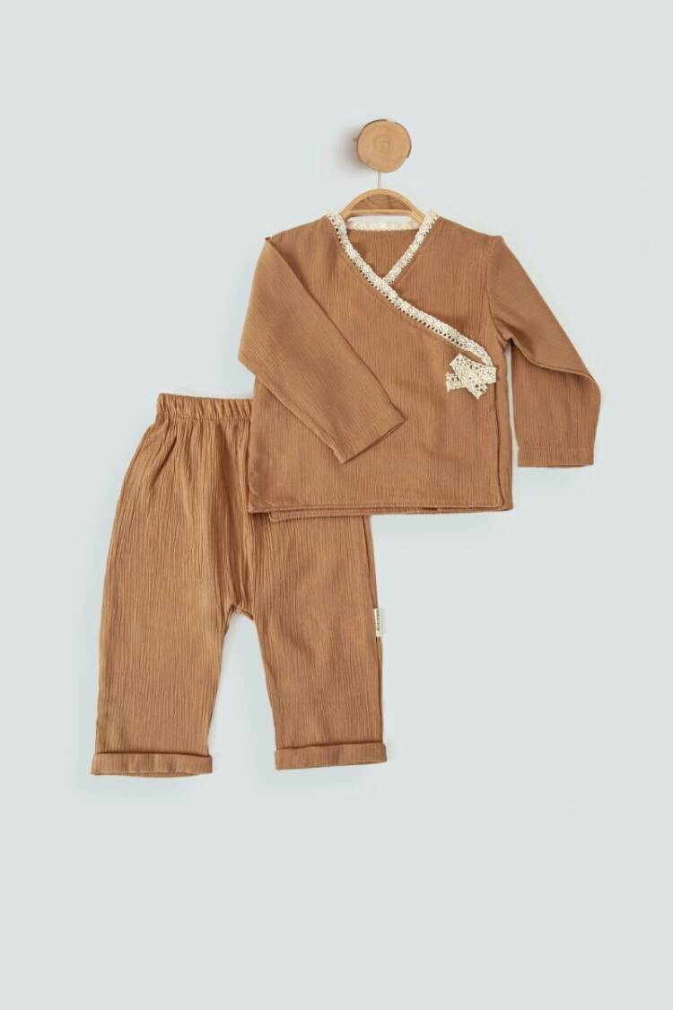 Baby Sets - Toptan Bebek 2'li Kopanakili Takım 6-18M 2018-2350 - Brand: Minicorn - Women & Kids, Baby Clothes Wholesale - Globality Store