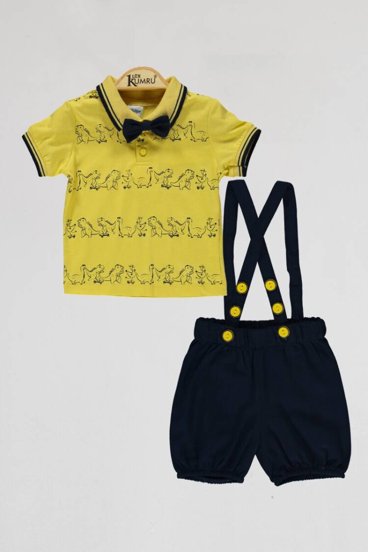 Baby Sets - Toptan Bebek 2'li Tişört ve Şort Takım 6-18M 1075-4094 - Brand: Kumru Bebe - Women & Kids, Baby Clothes Wholesale - Globality Store