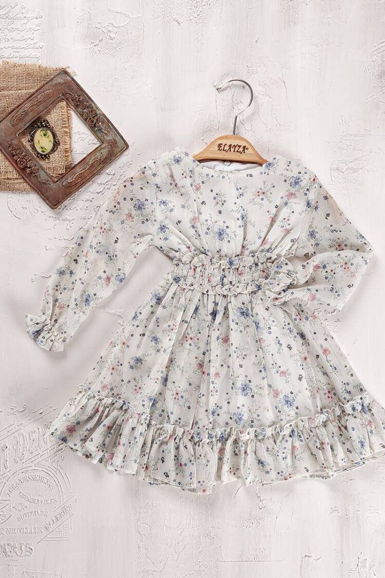 Baby Dress - Toptan Bebek Elbesesi 9-24M 2023-2222 - Brand: Elayza - Women & Kids, Baby Clothes Wholesale - Globality Store