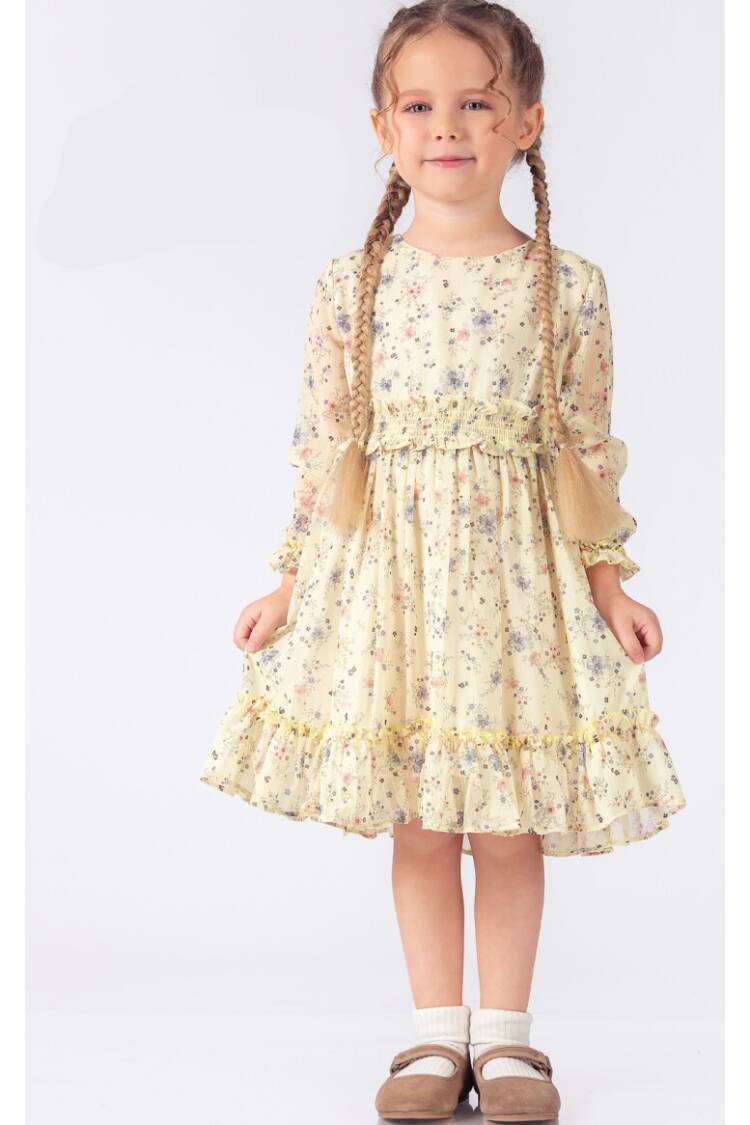 Baby Dress - Toptan Bebek Elbesesi 9-24M 2023-2222 - Brand: Elayza - Women & Kids, Baby Clothes Wholesale - Globality Store