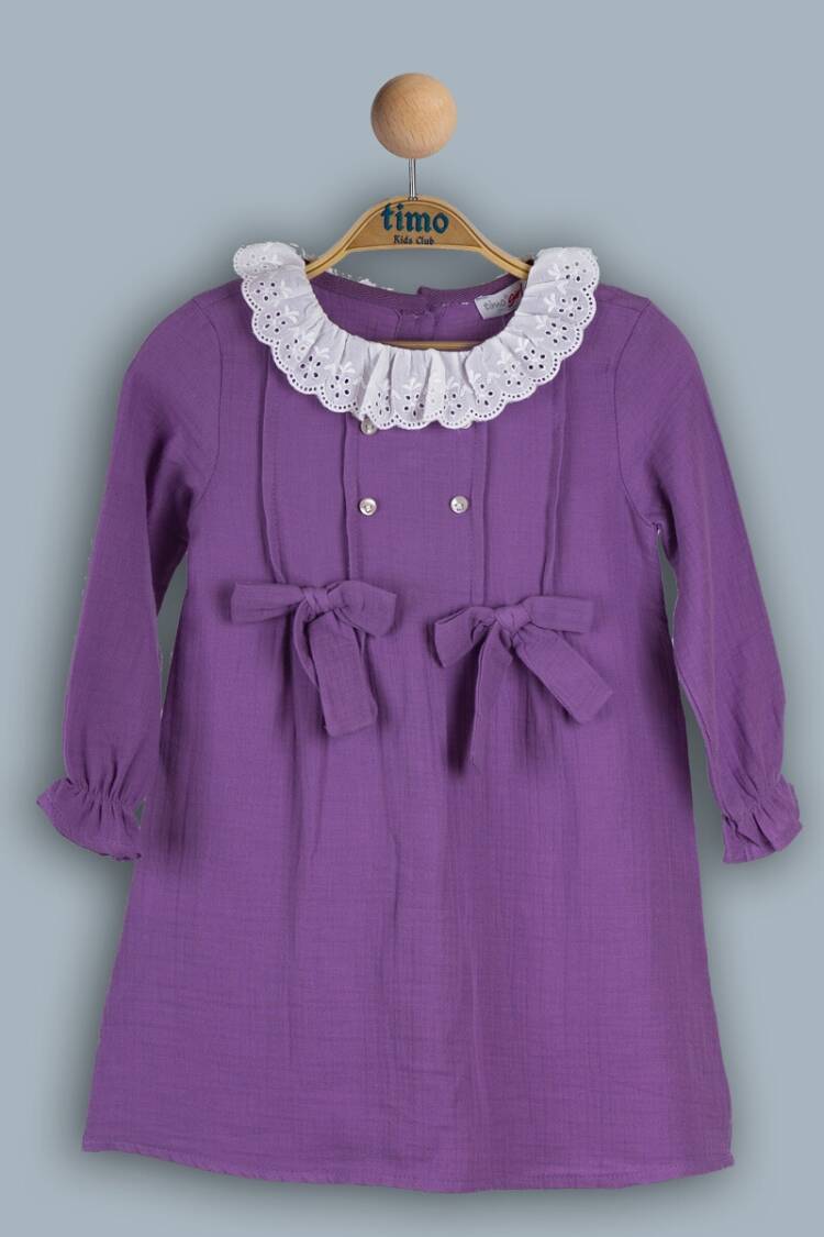 Baby Dress - Toptan Bebek Elbise 6-24M 1018-TK4DÜ044236151 - Brand: Timo - Women & Kids, Baby Clothes Wholesale - Globality Store