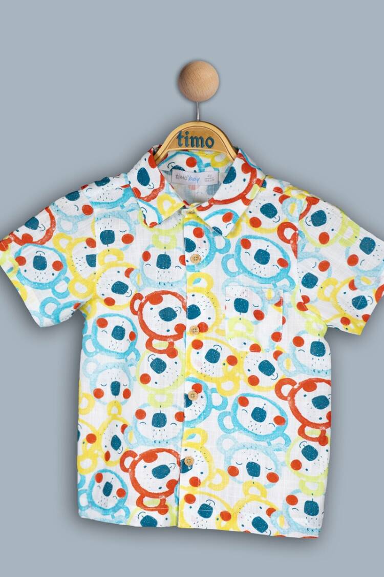 Baby Tops - Toptan Bebek Gömlek 6-24M 1018-TE4DÜ042243061 - Brand: Timo - Women & Kids, Baby Clothes Wholesale - Globality Store
