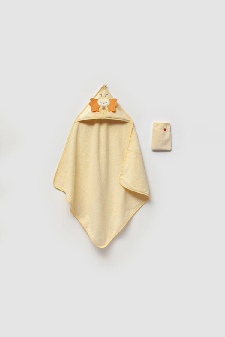 Towel and Bathrobe - Toptan Bebek Havlu 0-24M 1072-357 - Brand: Ramel Kids - Women & Kids, Baby Clothes Wholesale - Globality Store