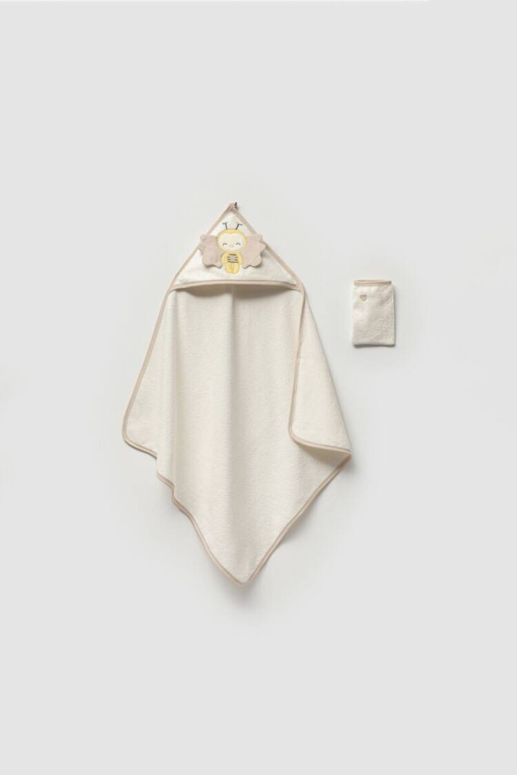 Towel and Bathrobe - Toptan Bebek Havlu 0-24M 1072-357 - Brand: Ramel Kids - Women & Kids, Baby Clothes Wholesale - Globality Store