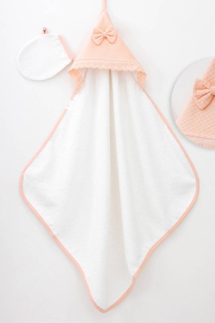 Towel and Bathrobe - Toptan Bebek Havlu 80*90 2014-1002 - Brand: Minizeyn - Women & Kids, Baby Clothes Wholesale - Globality Store