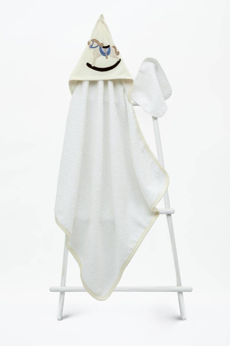 Bathroom Products - Toptan Bebek Havlu ve Banyo Kesesi 75x75cm 1-3Y 2015-9-855 - Brand: Babyline - Women & Kids, Baby Clothes Wholesale - Globality Store