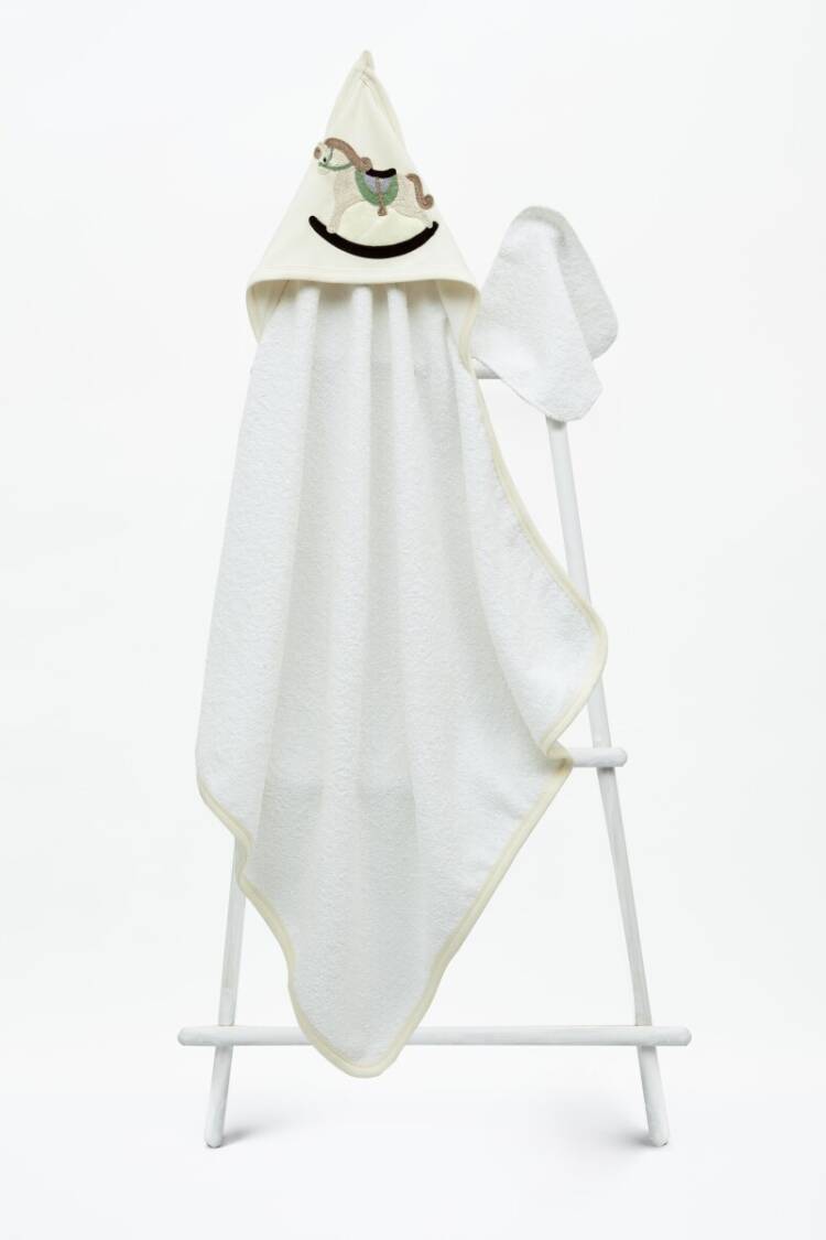 Bathroom Products - Toptan Bebek Havlu ve Banyo Kesesi 75x75cm 1-3Y 2015-9-855 - Brand: Babyline - Women & Kids, Baby Clothes Wholesale - Globality Store
